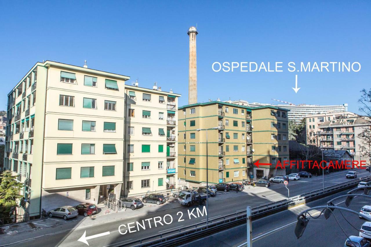 Affittacamere San Martino Genoa Bagian luar foto